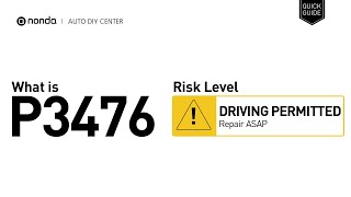 OBD Code p3476 Guide to Repair