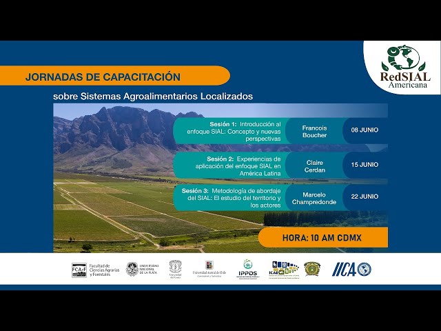 Vídeo relacionado con Sistemas Agroalimentarios Localizados y prácticas agrícolas tradicionales (SIAL)