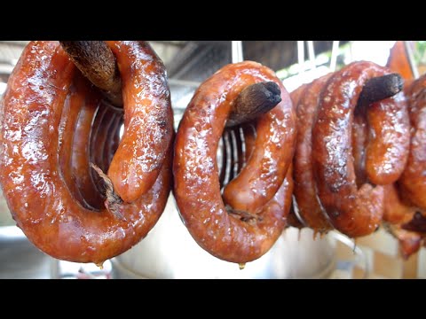 吉隆坡第二代特制烧肠 Making Sausages in Malaysian Way