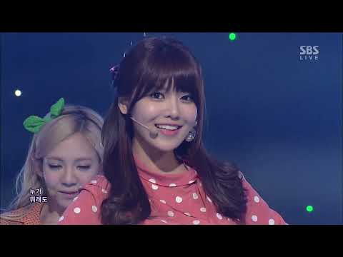 130106 소녀시대(Girls' Generation) - Dancing Queen @ SBS 인기가요
