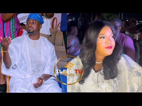 VERY MATURE SEE WHAT HAPPEN MOMENT TOYIN ABRAHAM MEET EX -HUSBAND NIYI JOHNSON@LISABI MOVIE PREMIERE