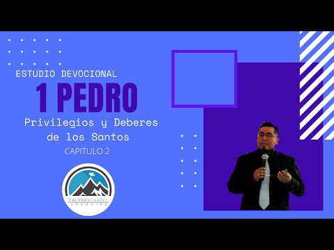 1 Pedro Capitulo 2