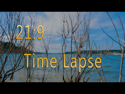 Sony a7s II Lakeside Time Lapse 21:9 Aspect Ratio