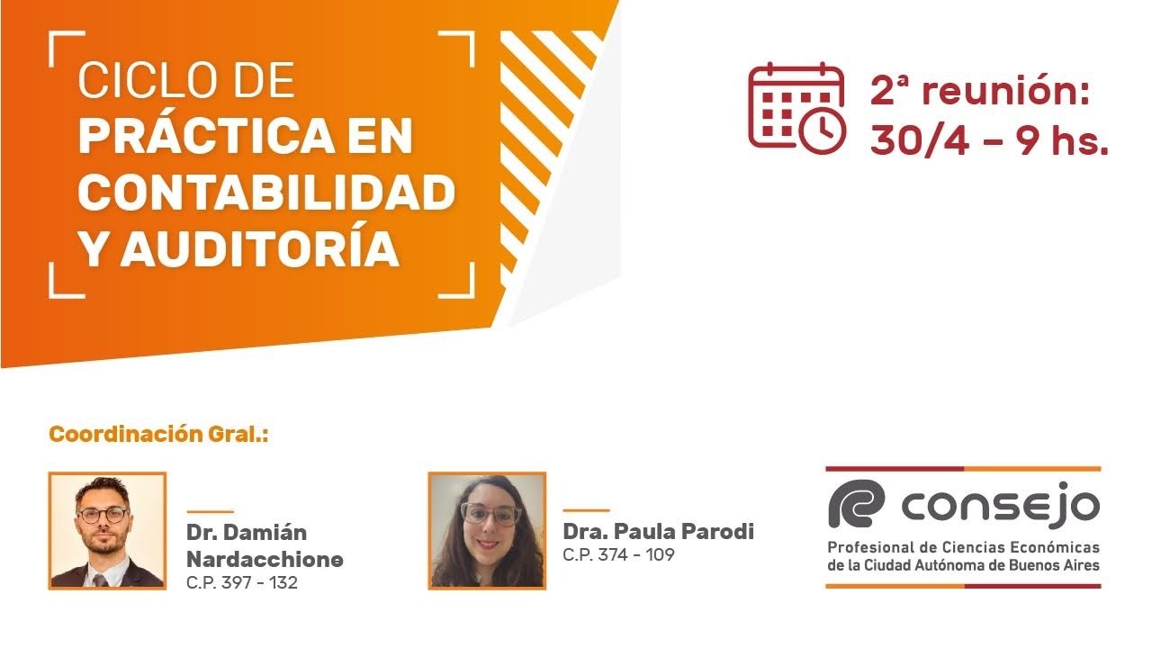 Ref. 2502NV. Ciclo de Práctica en Contabilidad y Auditoría 2º Reunión 2026