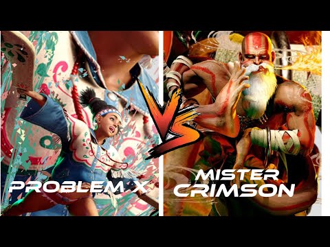 SF6: Problem X (Lily) Vs. Mister Crimson (Dhalsim) | high level ranked matches.