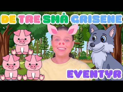Molly og Mi 🐷🐷🐷 De tre små grisene 🐷🐷🐷 (Barnesanger på norsk)