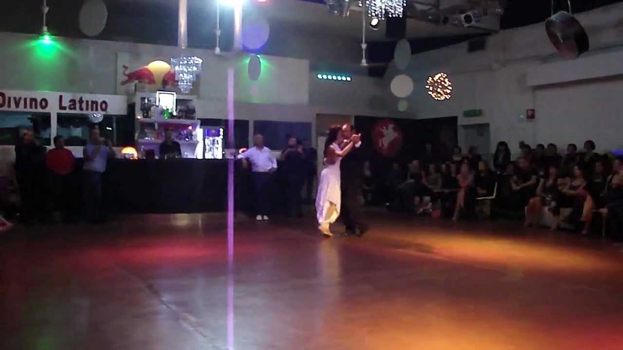 la colejala milonga con Nora Witanosky  Juan Carlos Martinez  11 /11/2012  .