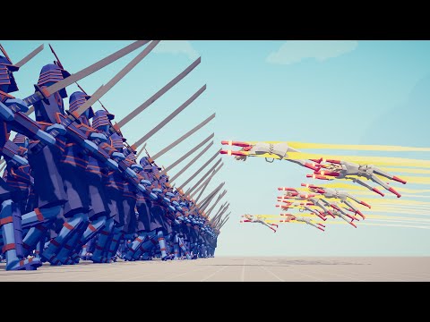 10 SUPER PEASANTS vs ARMIES - Totally Accurate Battle Simulator TABS