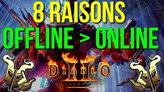 [Diablo 2 Resurrected] 8 Raisons pour lesquelles vous devriez jouer en Offline plutot qu'Online