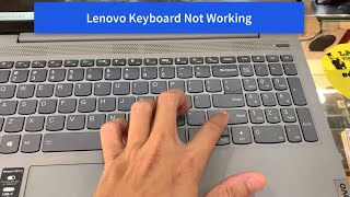FIX: Lenovo Keyboard Not Working Windows 10 #Lenovo IdeaPad 5 15IIL05