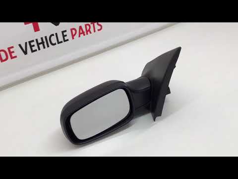 Fits Renault Megane 2003-2009 Door Wing Mirror Heated Electric Textured Passenger Side video