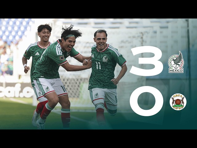 MÉXICO 3-0 ANTIGUA Y BARBUDA | RESUMEN Y GOLES | DEBUT TRIUNFAL DEL TRI SUB-20 EN EL PREMUNDIAL