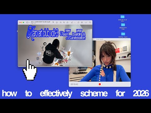 how to make a vision board that actually works ★ | karo art club