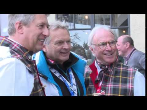 Hochstimmung in der Arlberg Lounge