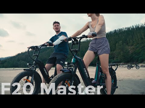 Elektrinis dviratis Fafrees F20 Master, 20", žalias, 500W, 22,5Ah video