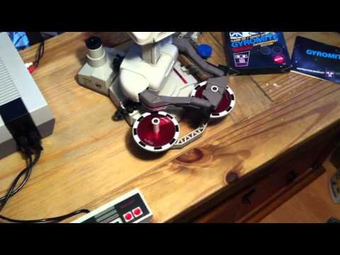 R.O.B  The Robot Playing Gyromite on Nitnedo NES