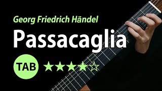 Passacaglia (Harmonics Ver.) - Tab & Lesson
