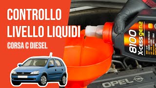 Youtube thumbnail of video "Controllo e rabbocco livello liquidi Corsa C 1.7 DI 📏"