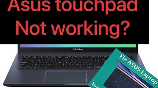 Asus touch pad not working | how activate vivobook flip touchpad | asus laptop mouse not working