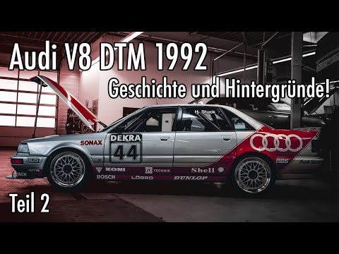 Audi V8 DTM 1992 | Kurbelwelle und DTM Austritt | DTM-Talk Teil 2 | Schmidtmotorsport
