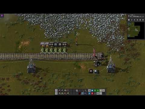 Vanilla Factorio Logistic Mall Request Train