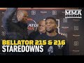 Bellator 215, 216 Media Day Staredowns - MMA Fighting