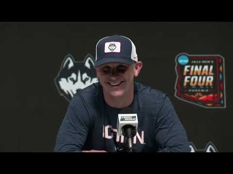 UConn Coach Dan Hurley Final Four Pregame Press Conference - 2024 NCAA Tournament