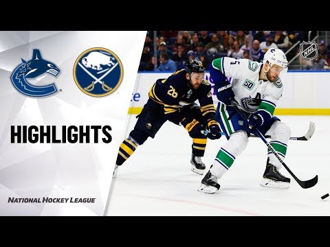 NHL Highlights | Canucks @ Sabres 1/11/20