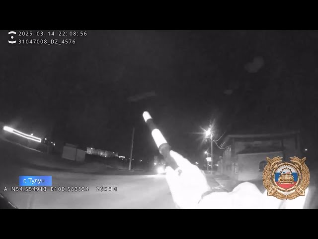 В Тулуне 19-летнего водителя задержали во время погони