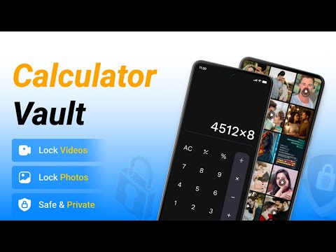 Calculator: Photo Vault, Video