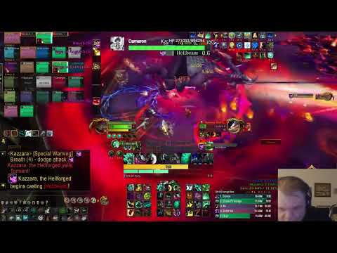DSK vs Kazzara the Hellforged Heroic Aberus WindWalker PoV