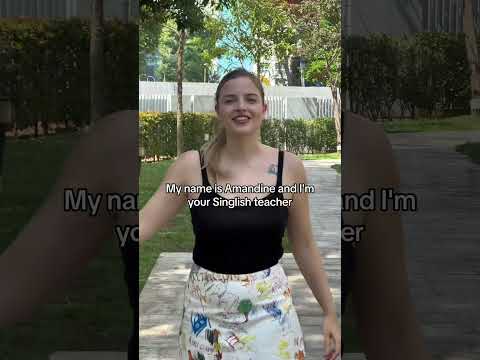 Speak English like a Singaporean 🇸🇬 #singaporeculture #singlish