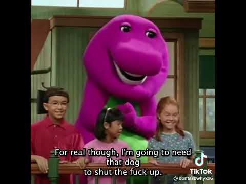 try not to laugh pt1 tik tok barney Edition