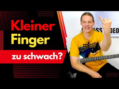 So trainierst du den "schwachen" kleinen Finger auf dem E-Bass | Technik-Übung mit Backing Track