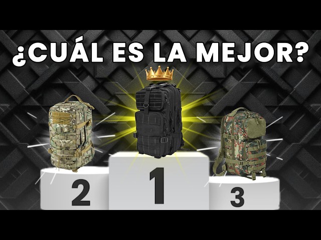 Vídeo relacionado con QT&QY Mochila táctica militar de 25L para hombres, con corte láser Molle, mochila de supervivencia pequeña, bolsa de gimnasio, mochila con soporte para dos tazas y para uso diario