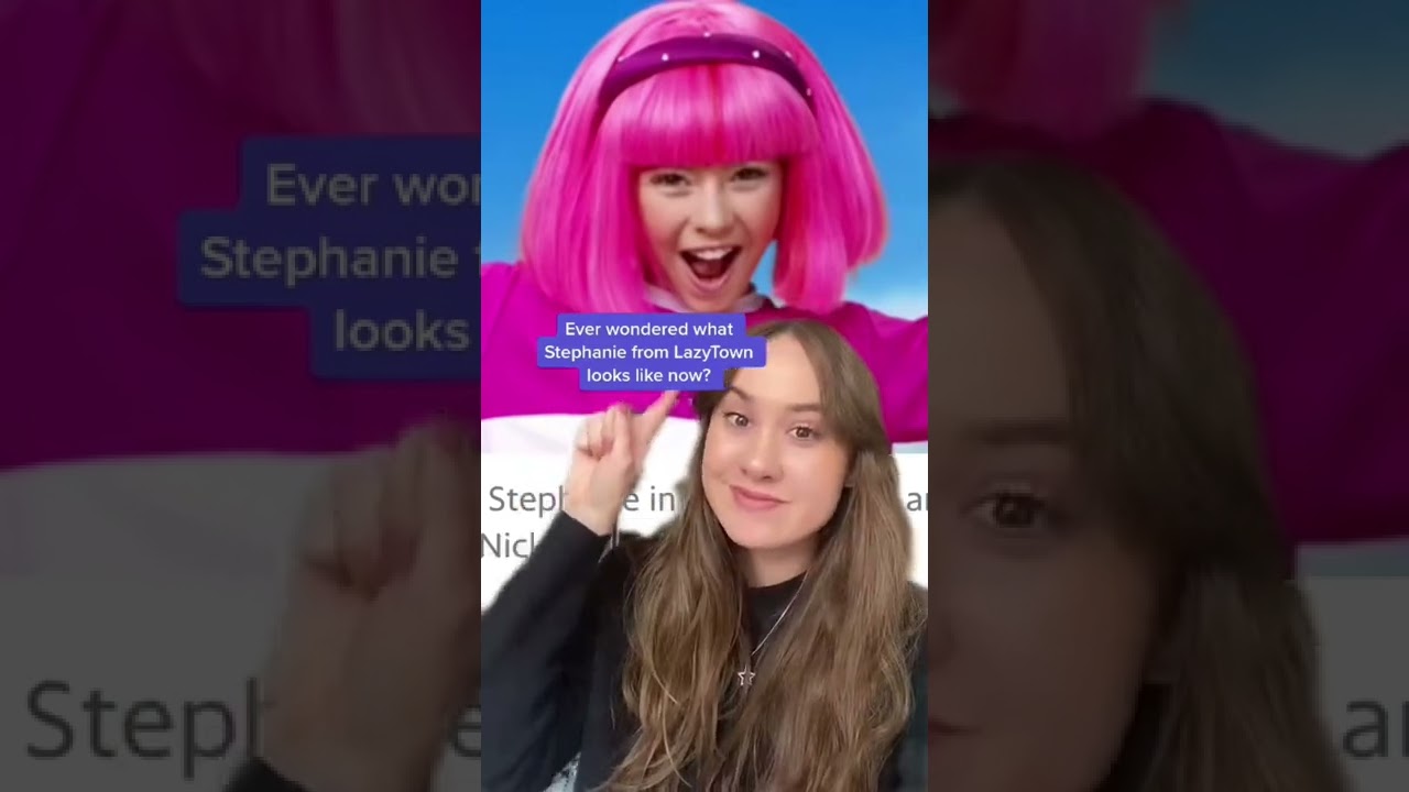 Here’s what LazyTown’s Stephanie looks like now | #shorts #yahooaustralia