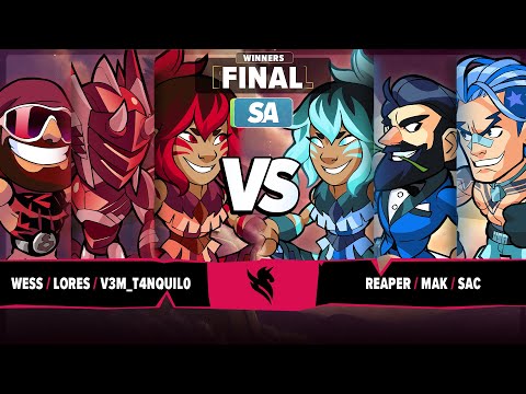 Wess & Lores & V3M_T4NQUIL0 vs MAK & SAC & Reaper - Winners Final - Triples Championship - SA 3v3