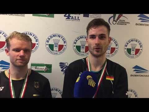 Geiss and Volker take the men’s doubles title