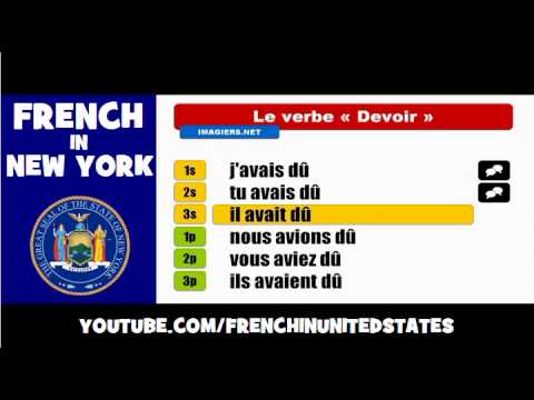 LEARN FRENCH IN NEW YORK = Devoir - Indicatif Plus-que-parfait