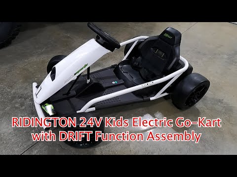 RIDINGTON 24V Kids Electric Go-Kart with DRIFT Function - Assembly Instructions
