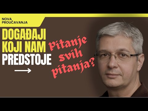 #294 Predstojeća kriza: Predviđena ili zastrašujuća - DOGAĐAJI KOJI NAM PREDSTOJE - mr Zoran M