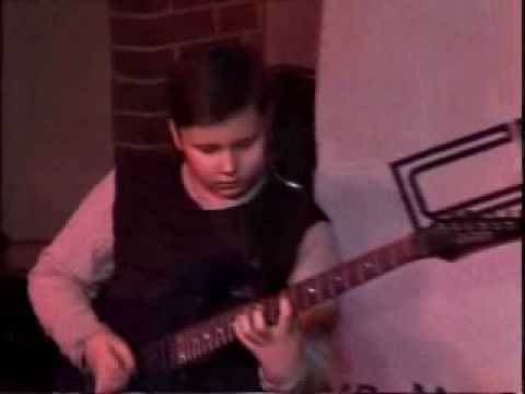 Paul Gilbert - Scarified played live by 11 year old Anton Oparin