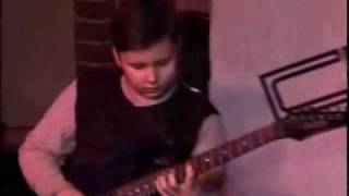 Paul Gilbert - Scarified played live by 11 year old Anton Oparin