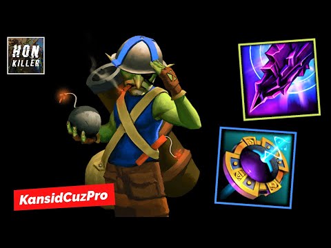 HoN Bombardier SPELLSHARDS with PORTAL KEY