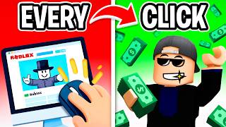 ⁣Clicking To Get $7,438,254 in Roblox!