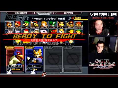 Versus Melee Weekly 12/13/15 - Winners Semis - VS|Porkchps (Falco) vs Sniperfox (Fox)