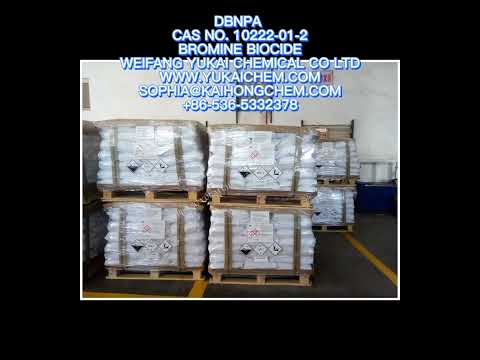 DBNPAWater Treatment Biocide CAS NO. 10222-01-2WEIFANG YUKAI CHEMICAL CO LTD WWW.YUKAICHEM.COM