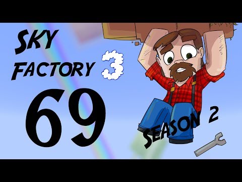 FTB SkyFactory 3 Season 2:  Episode 69: Chaos Dragon Fight!  I'm Not Scared!