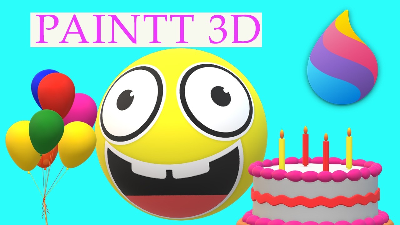 How to Use 3D Shapes in Paint 3D | Easy Beginner Tutorial