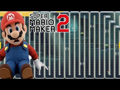 How Far Can You Go in a FULL Level of Clear Pipes in Mario Maker 2?